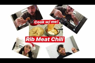 RIB MEAT CHILI RECIPE!  EASY CROCKPOT MEAL!