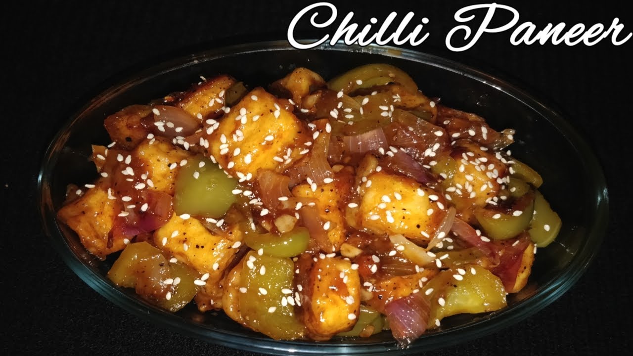 Chilli Paneer Recipe Honey Chilli Paneer Restaurant Style Chilli