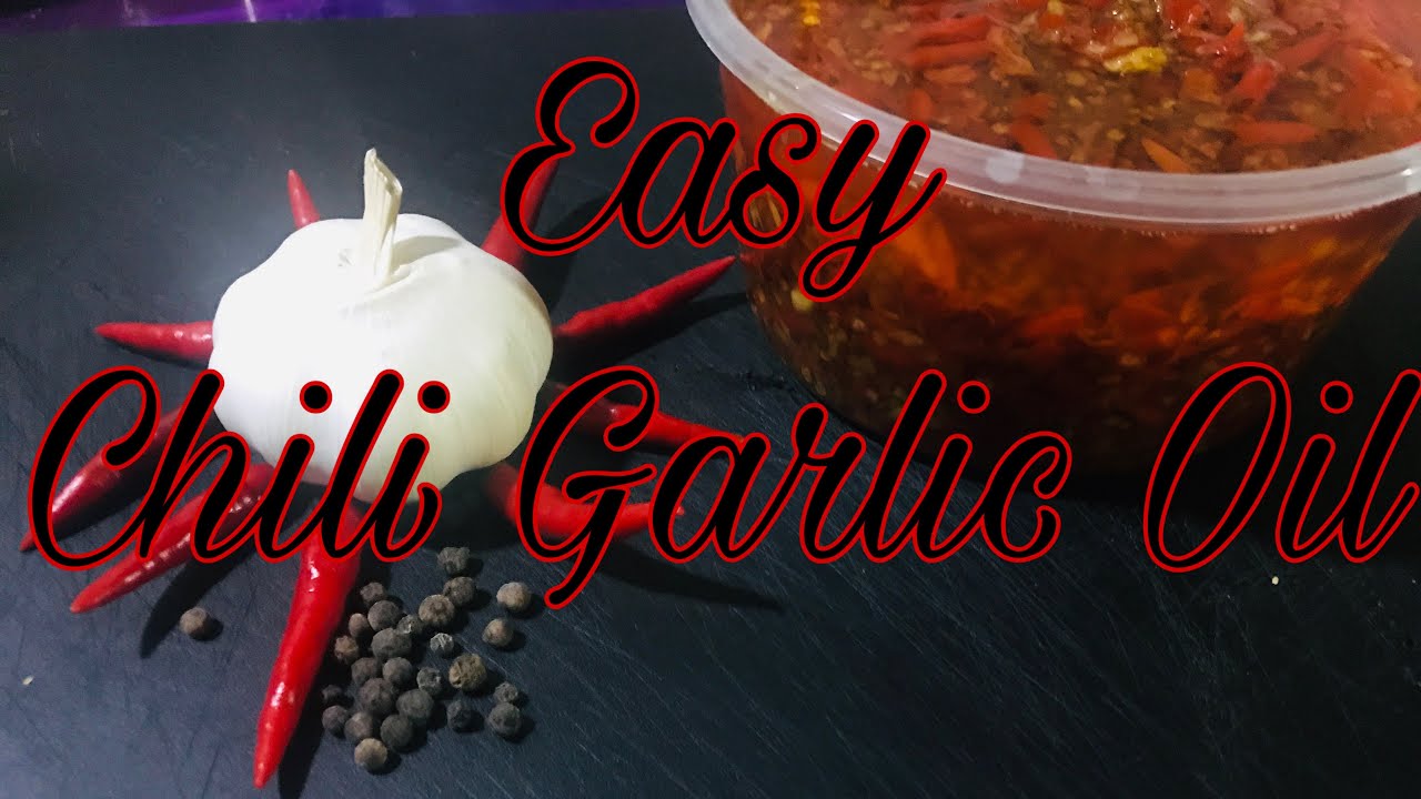 How to make Chili Garlic Oil | Easy Homemade | - Chili Chili