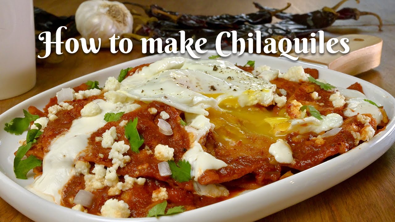 HOW TO MAKE CHILAQUILES USING NEW MEXICO CHILE PODS: Red Chilaquiles ...