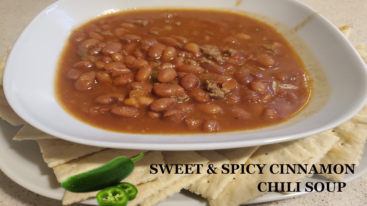 Sweet & Spicy Cinnamon Chili Chili Chili