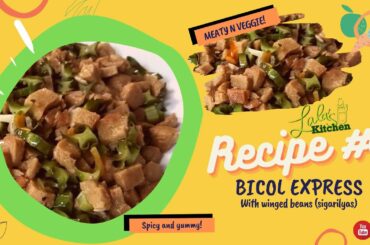 Recipe 6: Bicol Express (Veggie Chili Meat Stew)