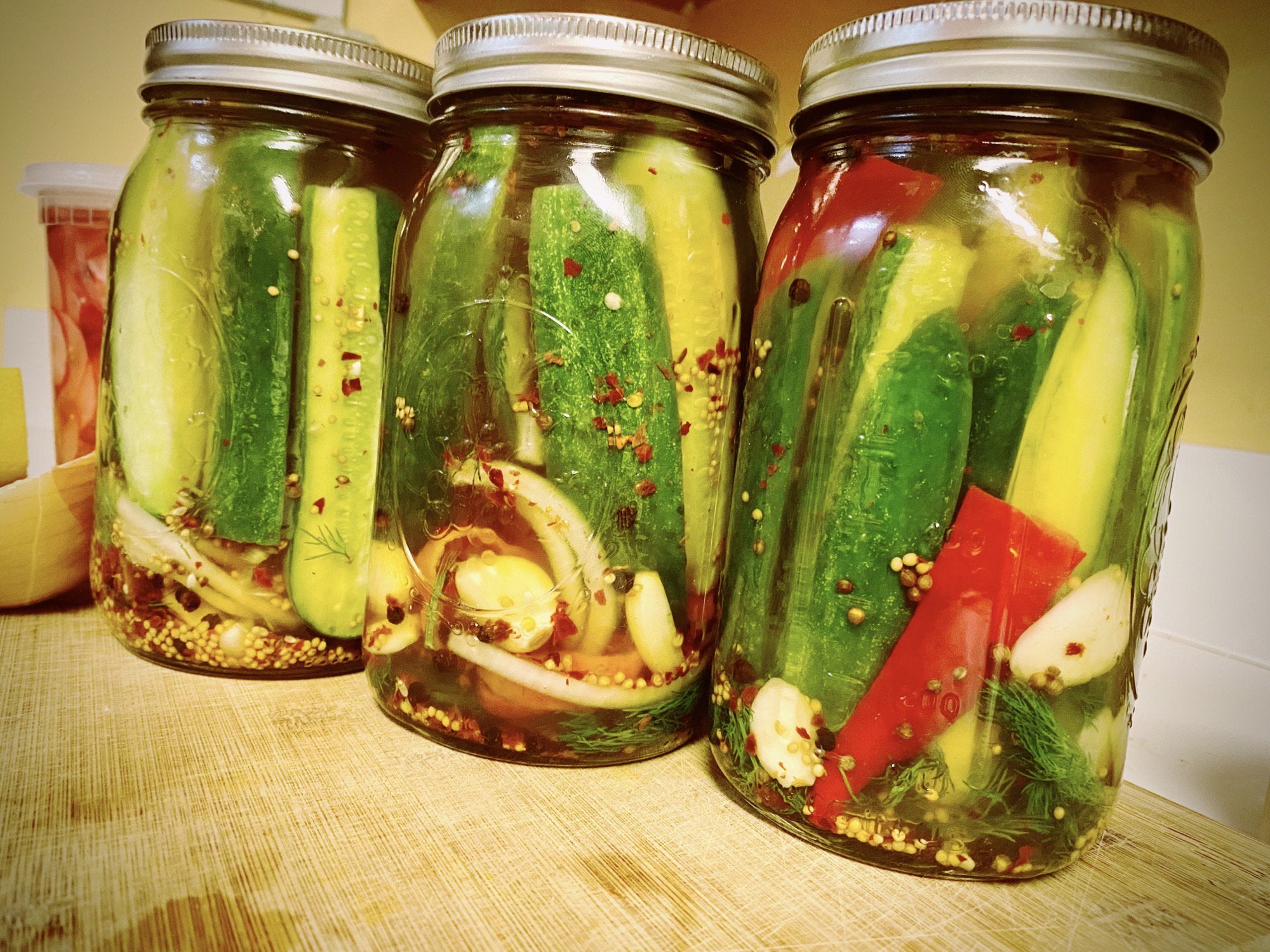 Homemade Spicy Dill Pickles Chili Chili 7646