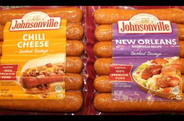 Johnsonville Smoked Sausage: Chili Cheese & New Orleans Andouille Recipe Review