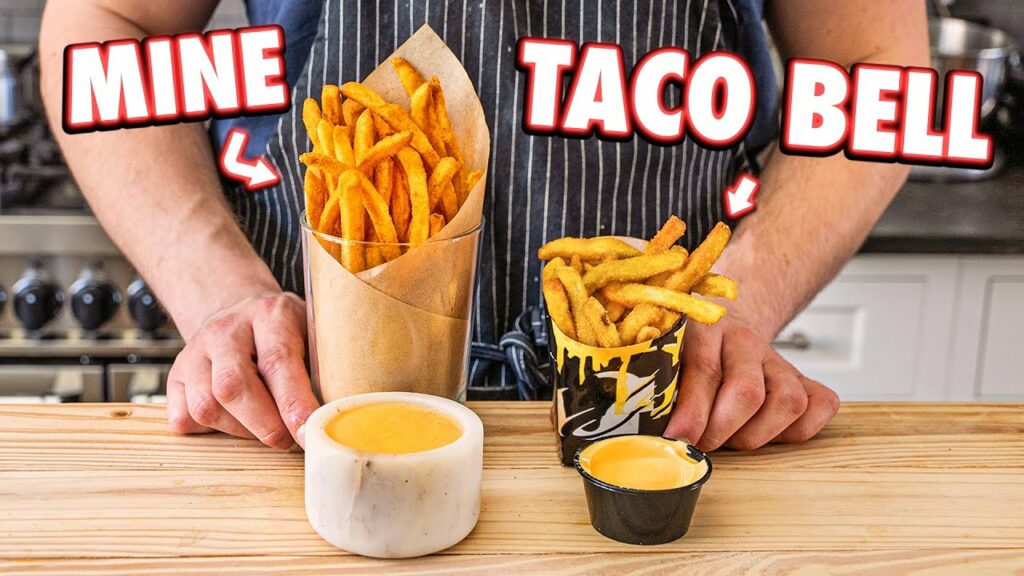 Making Taco Bell Nacho Fries at Home | But Better - Chili Chili