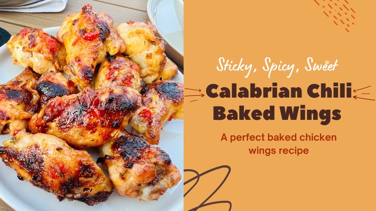 Baked Calabrian Chili Chicken Wings (Tutorial) - Chili Chili