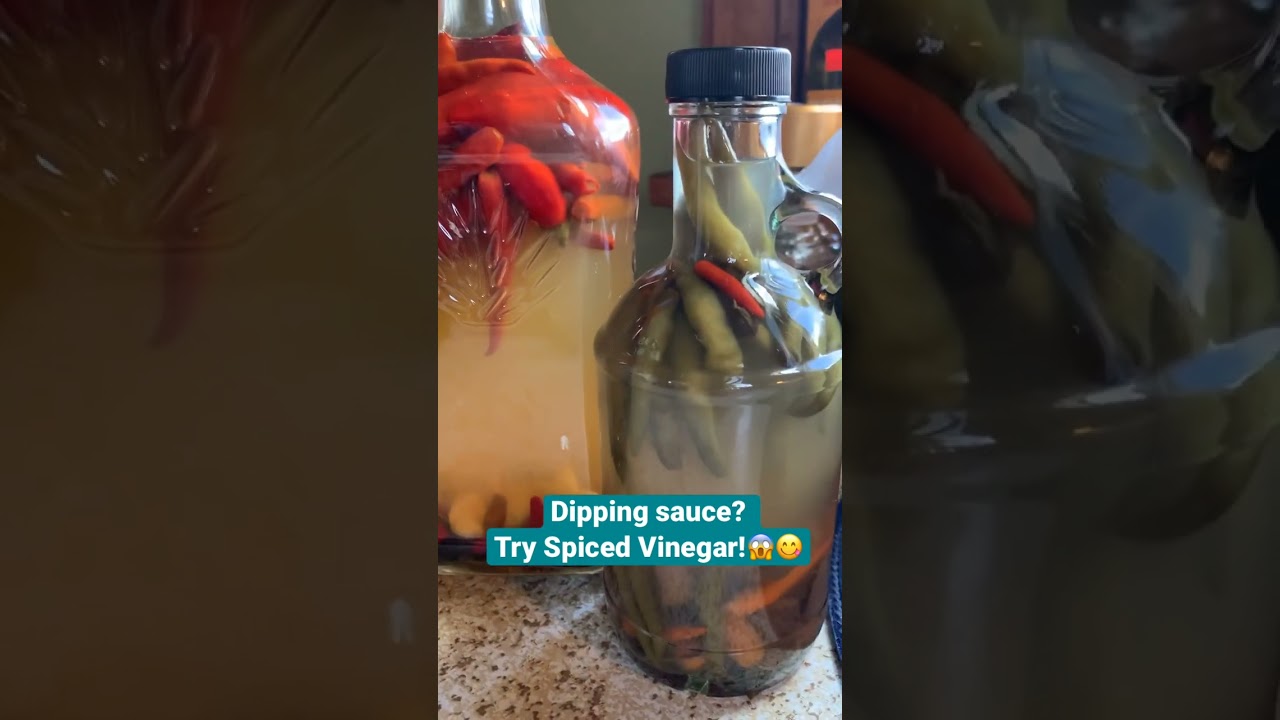 Filipino Spiced Vinegar Vinegar Spicy Hot Chili Garlic Fyp