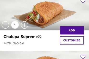 Is the chalupa anyones go-to?